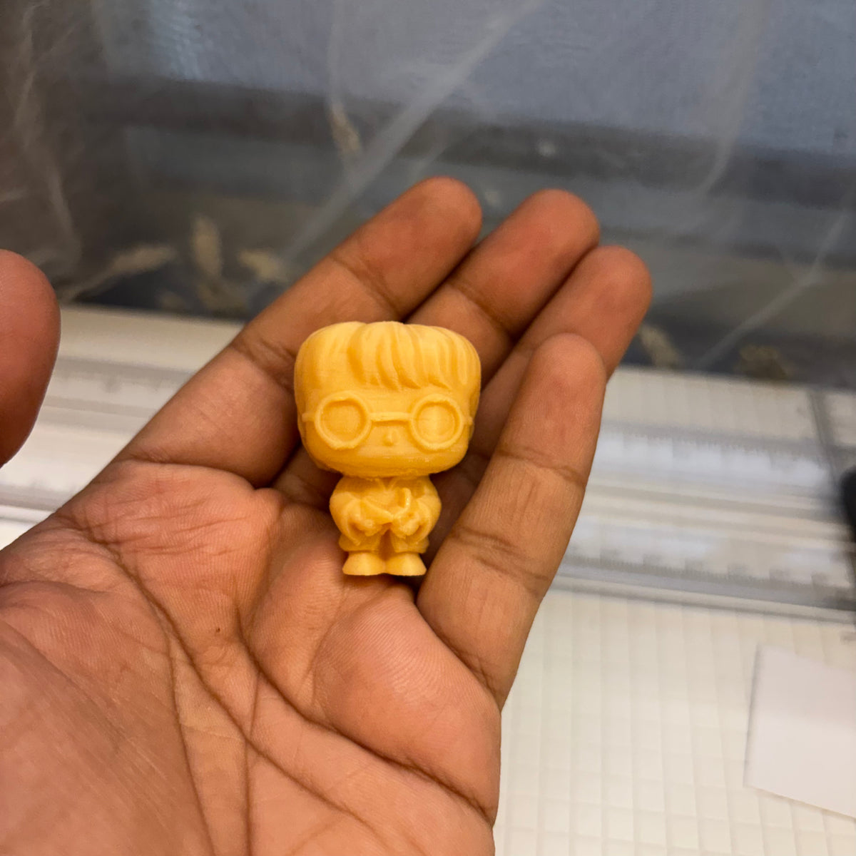 Harry Potter Kinder Joy Style (Gold) 3D Printed - Tabletop Collectible