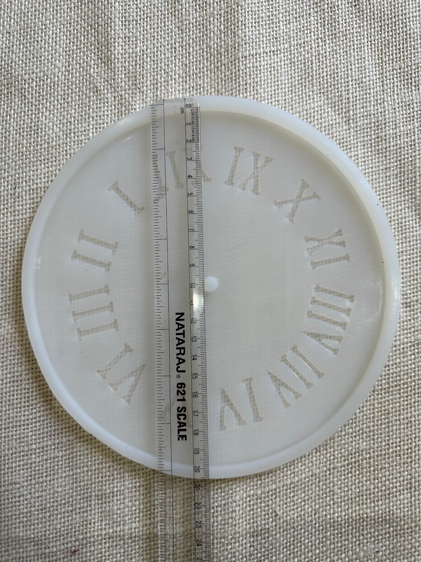 8 inch Clock with Roman Number Mould