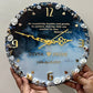 Qubix 3D Resin Clock