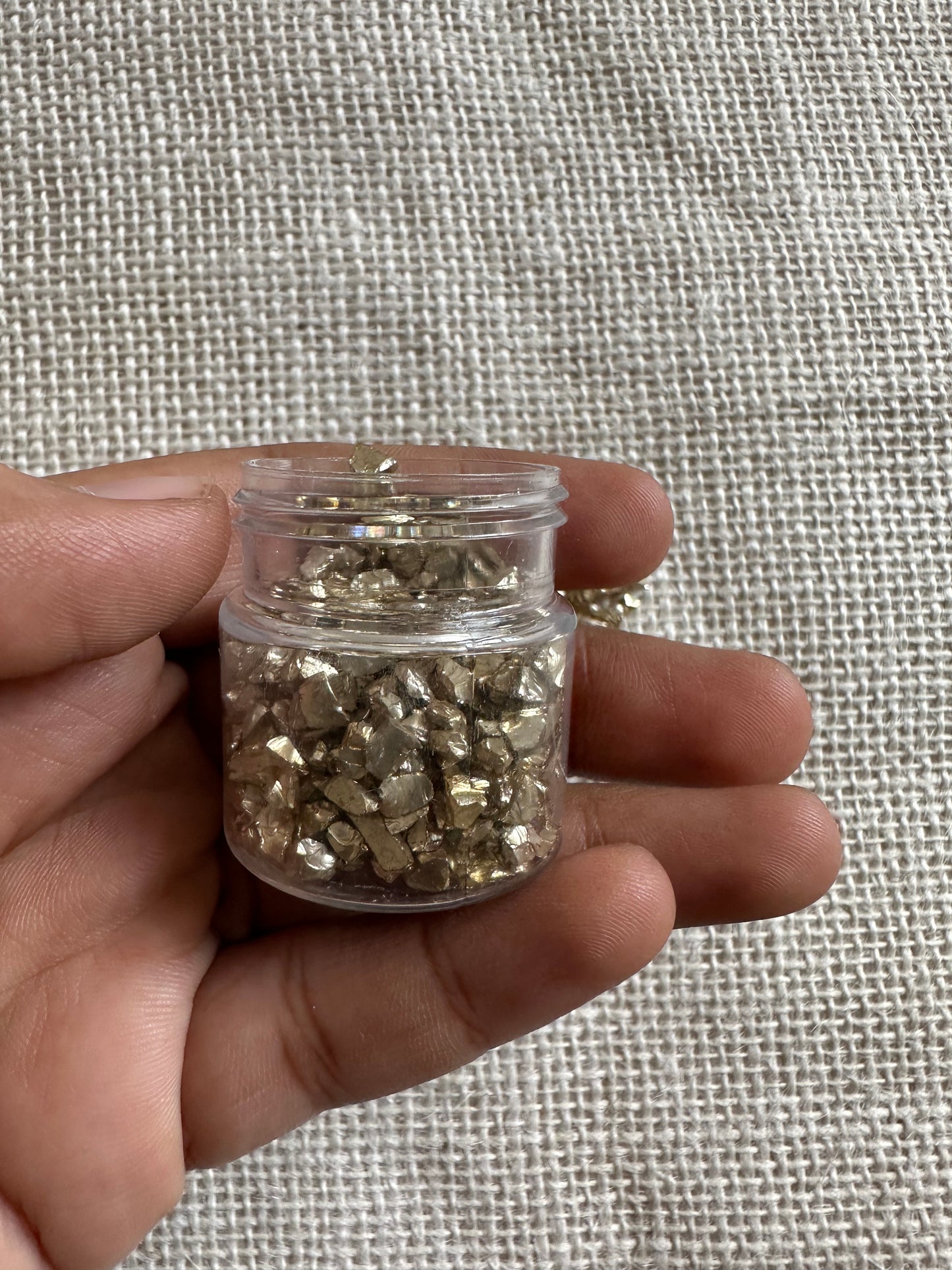 Gold Granules Small Bottle