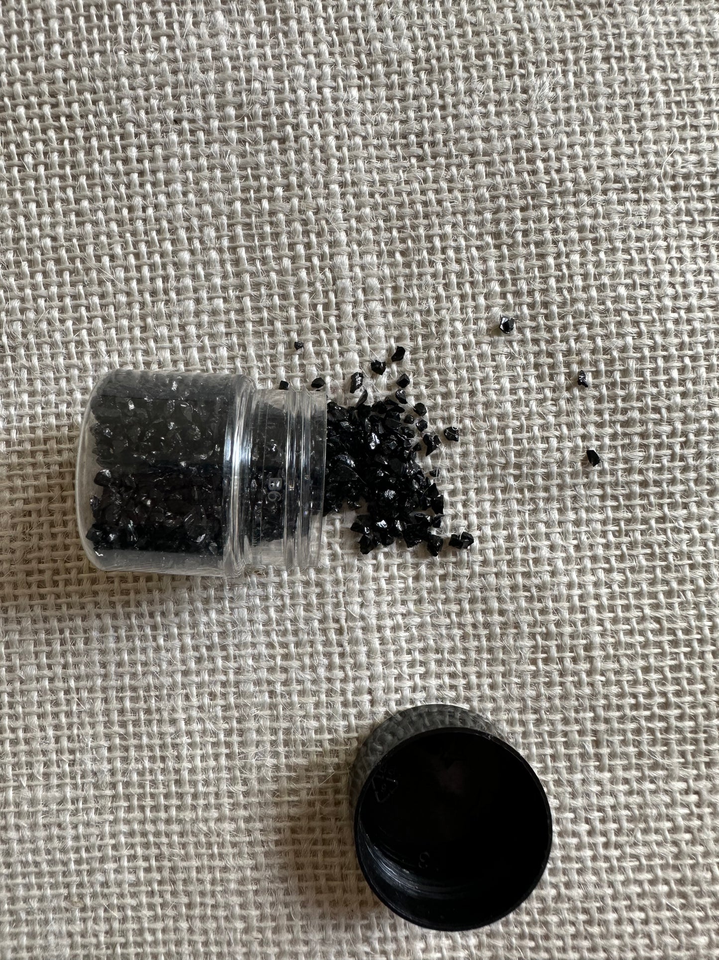 Black Granules Small Bottle