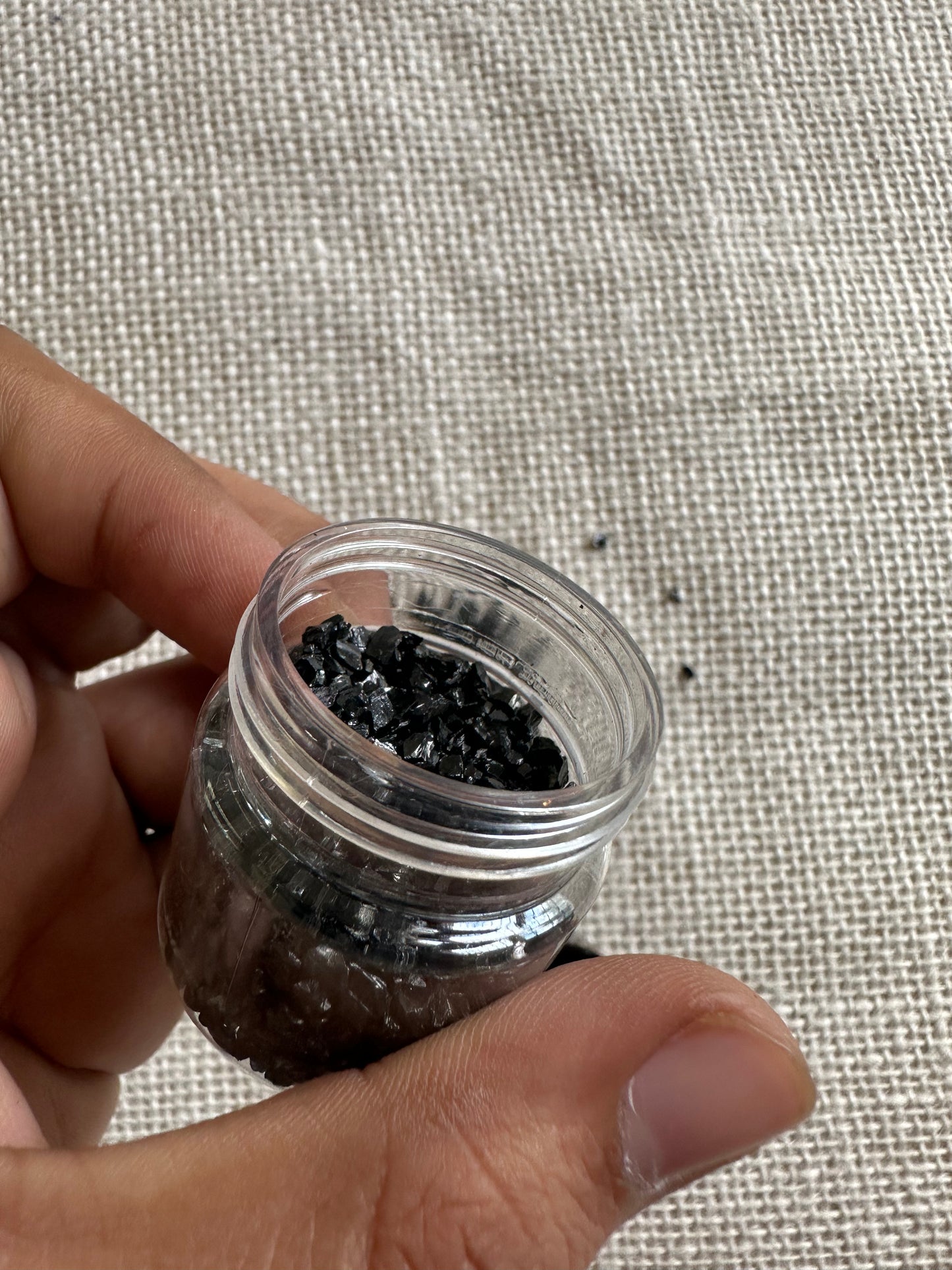 Black Granules Small Bottle