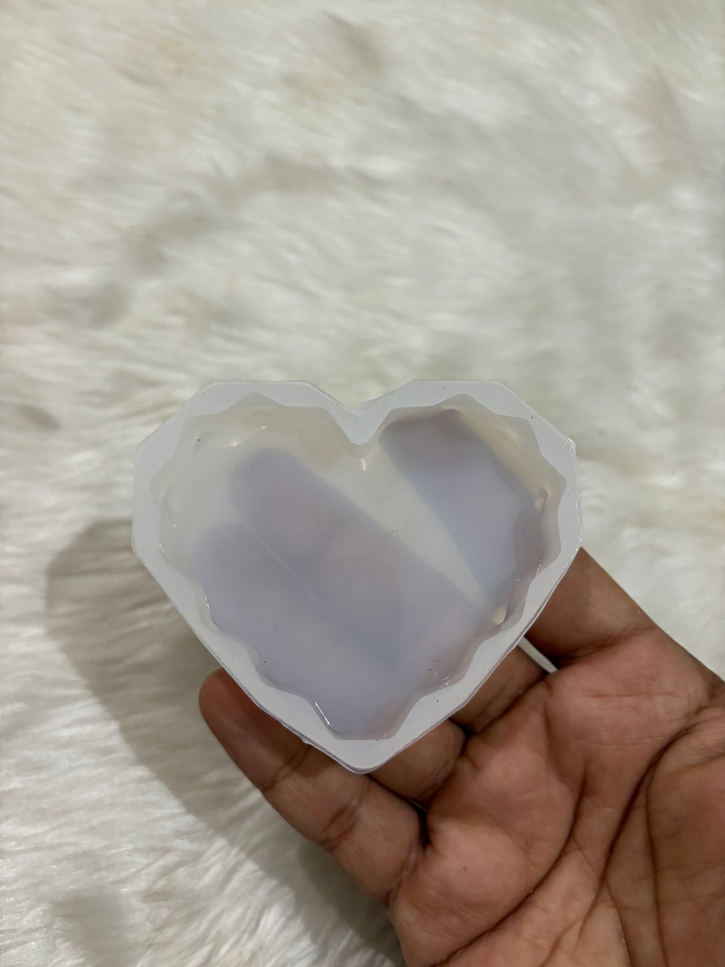 3 inch Diamond Heart Mould