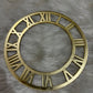 Roman Number Ring Gold - 6 inch with 8inch MDF
