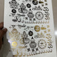 Embossed Golden Sheet - 009
