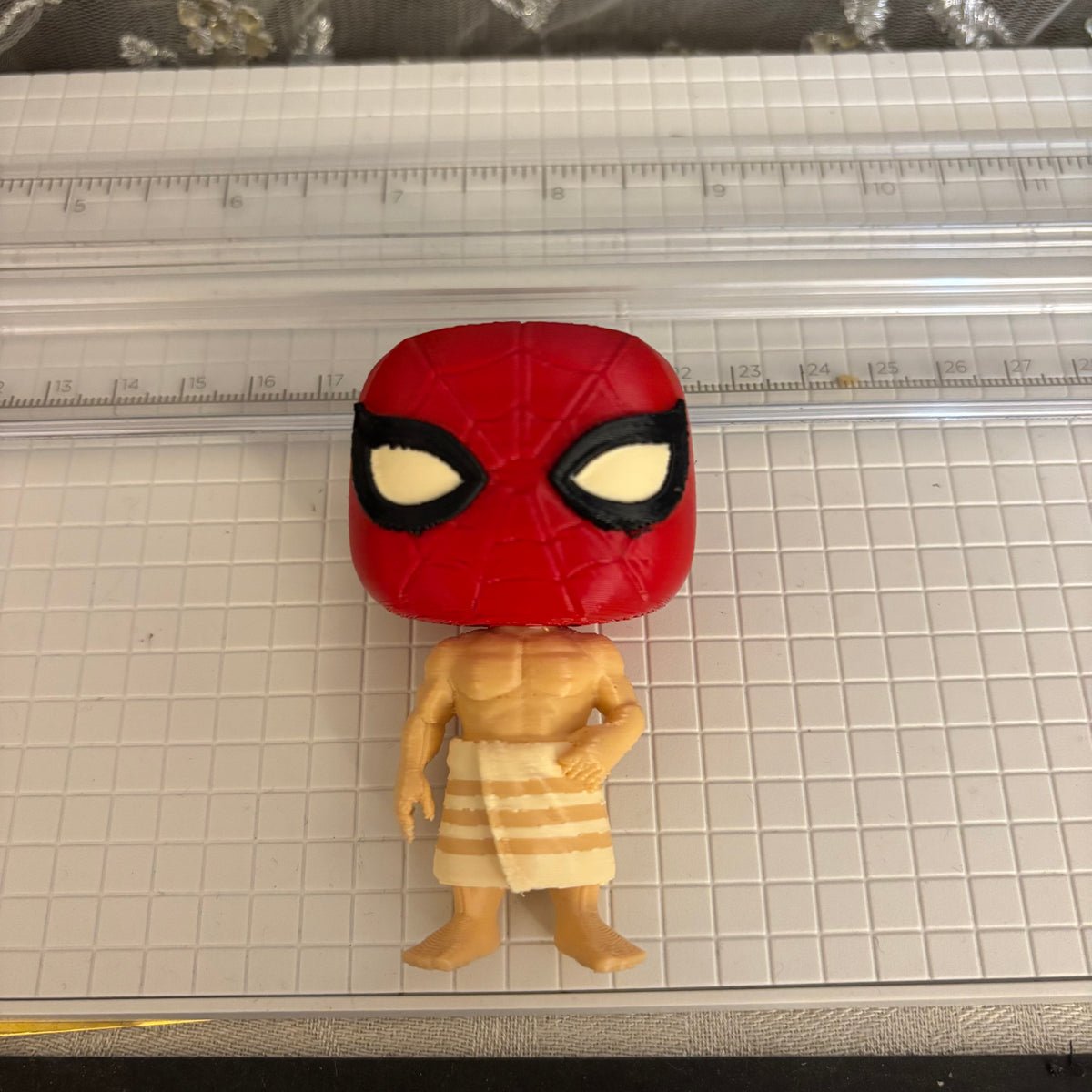 Spider-Man Inspired 3D Printed Desk Buddy – Tabletop Collectible