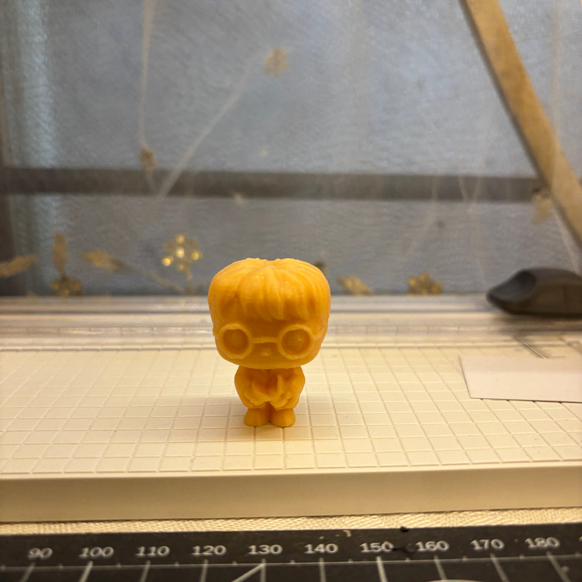 Harry Potter Kinder Joy Style (Gold) 3D Printed - Tabletop Collectible