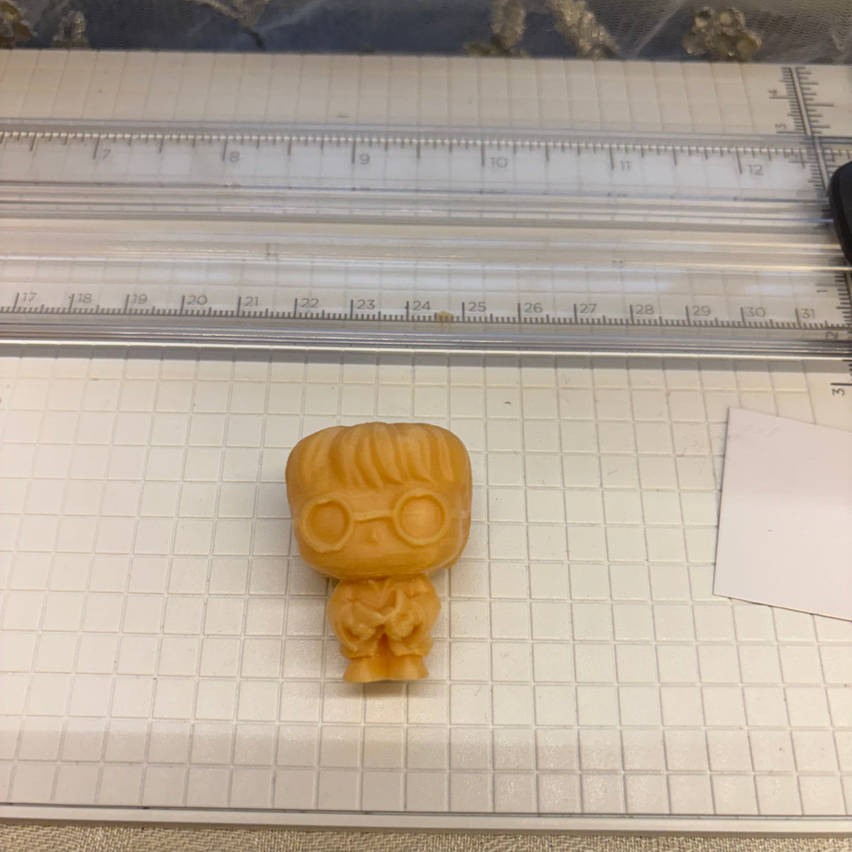 Harry Potter Kinder Joy Style (Gold) 3D Printed - Tabletop Collectible
