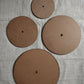 Round MDF with Centre Hole - 4 mm