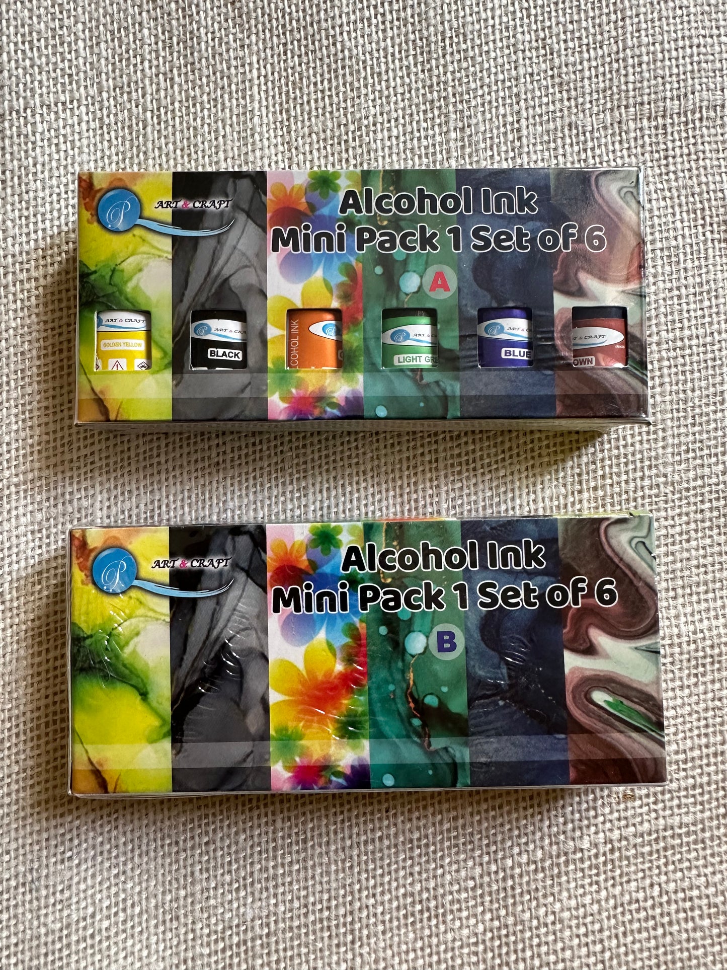 Alcohol Ink set of 6 Colors