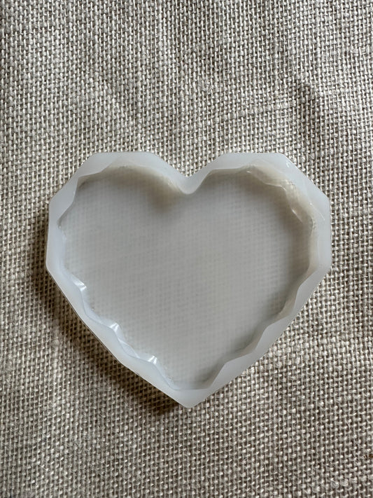 5 inch Diamond Heart Mould