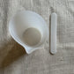 250 ml Measuring  Cup Mould with Silicone Stick