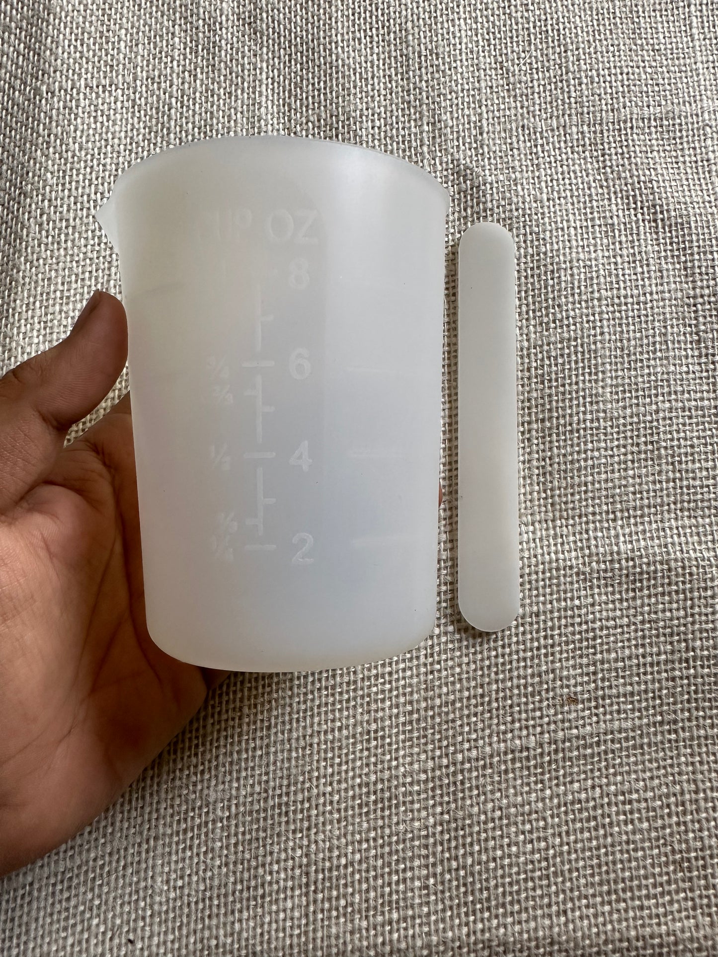 250 ml Measuring  Cup Mould with Silicone Stick