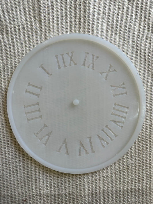 8 inch Clock with Roman Number Mould