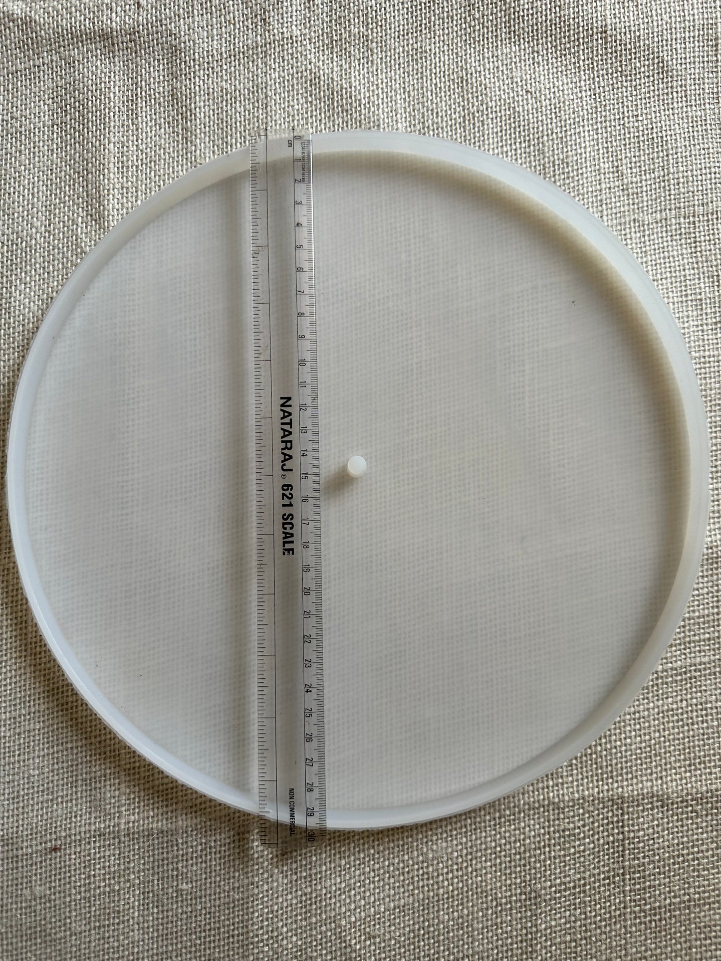 12 inch Plain Clock with Centre hole Mould