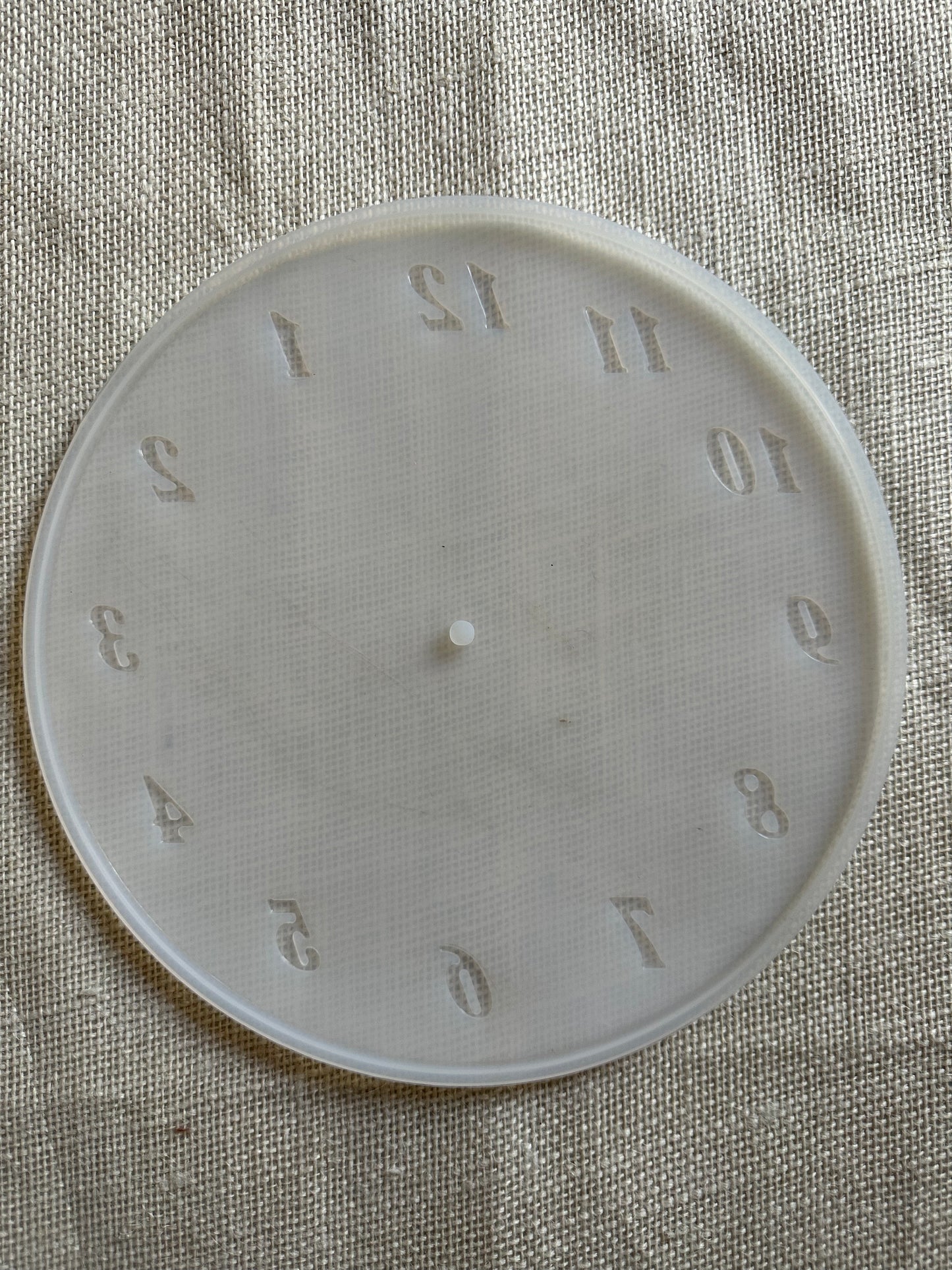 10 inch Clock with Normal Number Mould