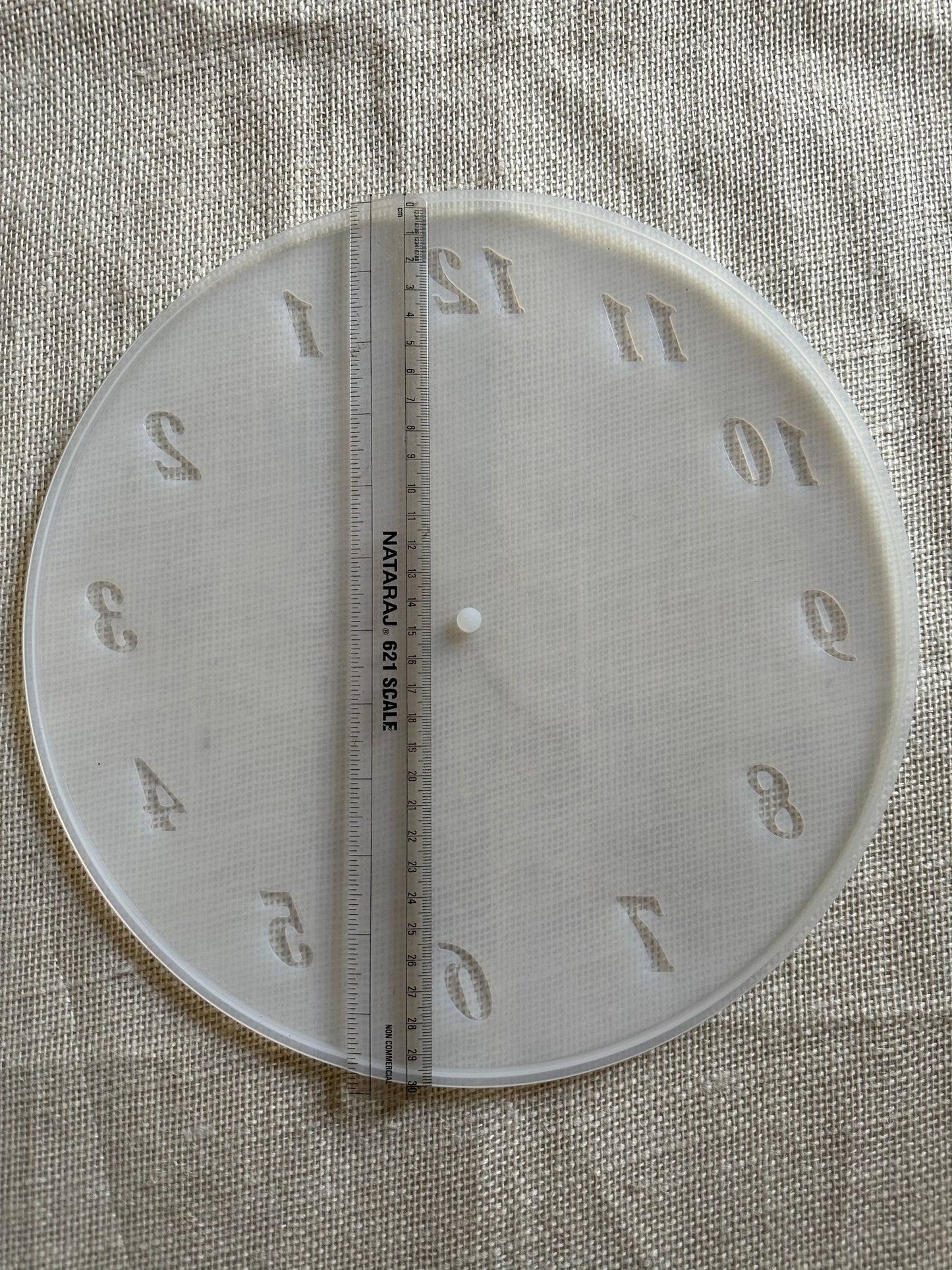 12 inch Clock with Normal Number Mould