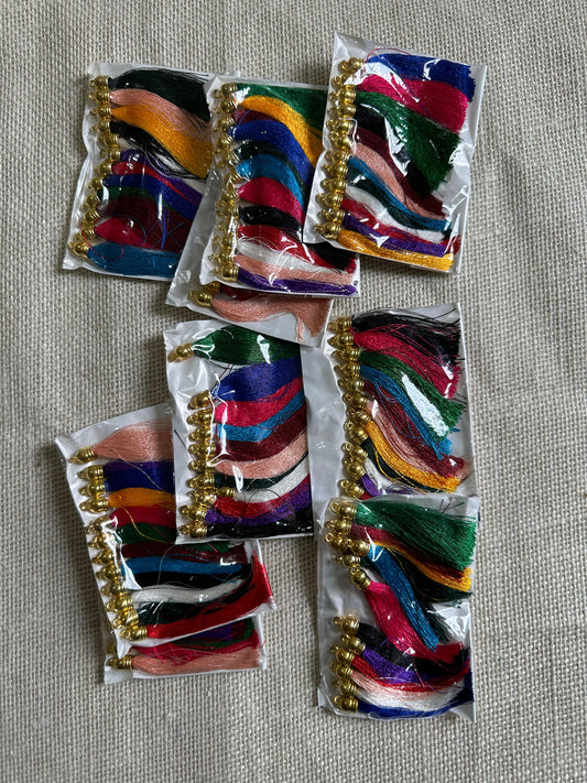 Mix Color Tassels - 10pcs Pack