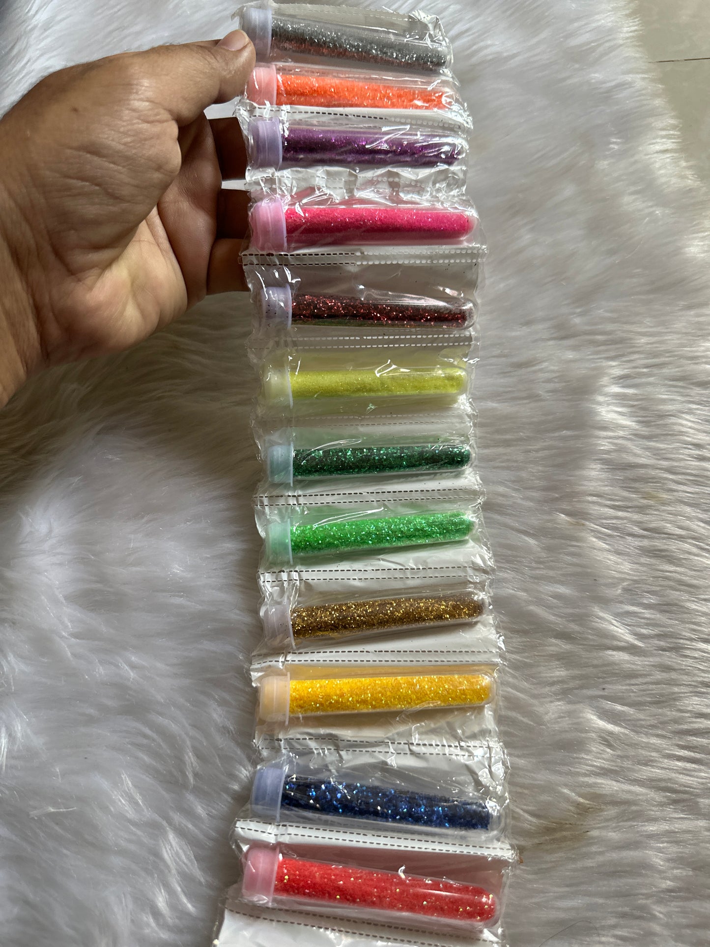 Small Glitter Powder 12 Pcs Set