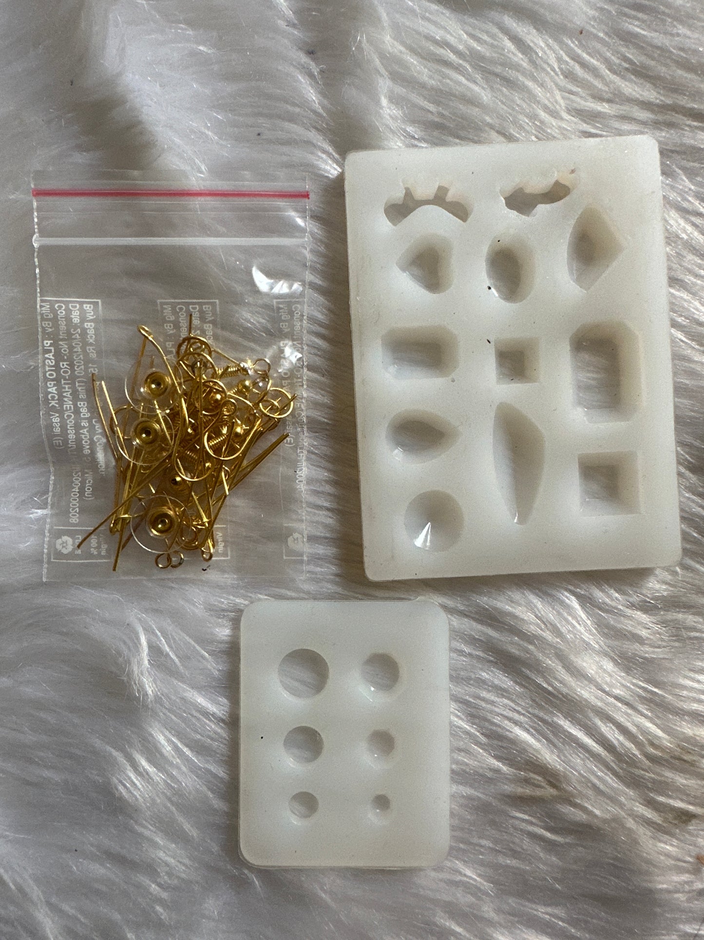 Small Earrings Mould with Hooks