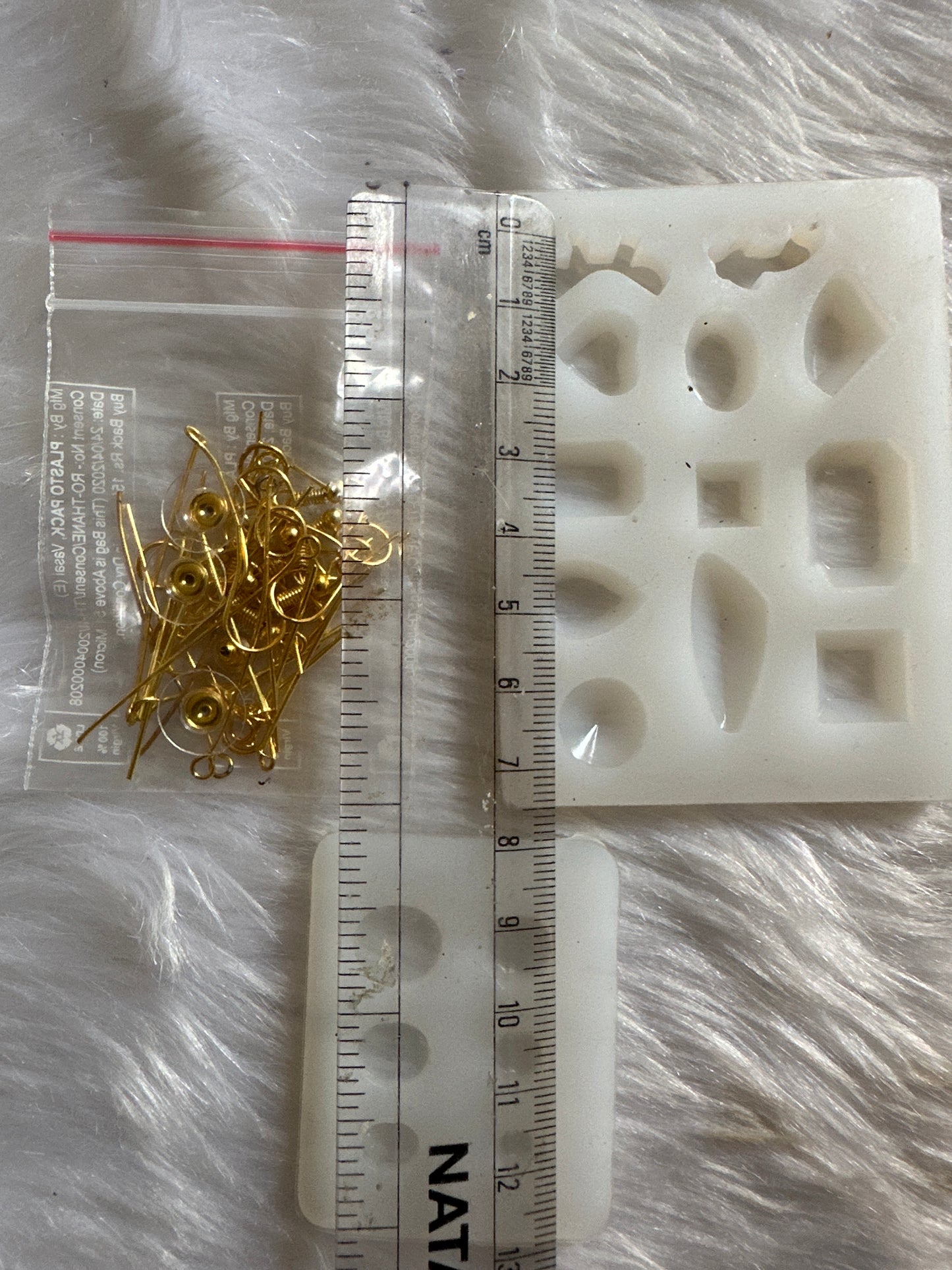 Small Earrings Mould with Hooks