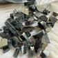 Black Reflective Crushed Glass