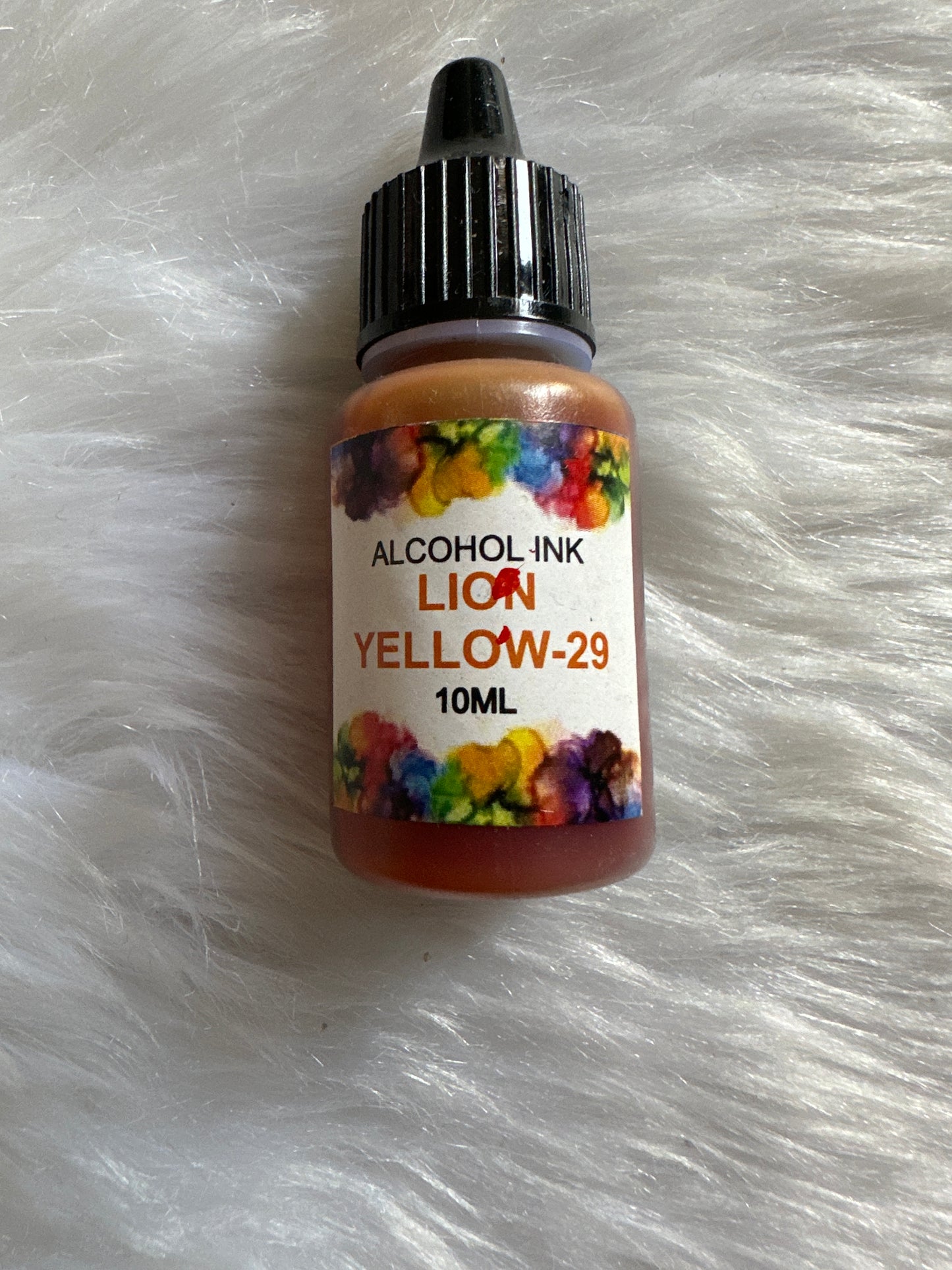 Lion Yellow Alcohol Ink - 10ml