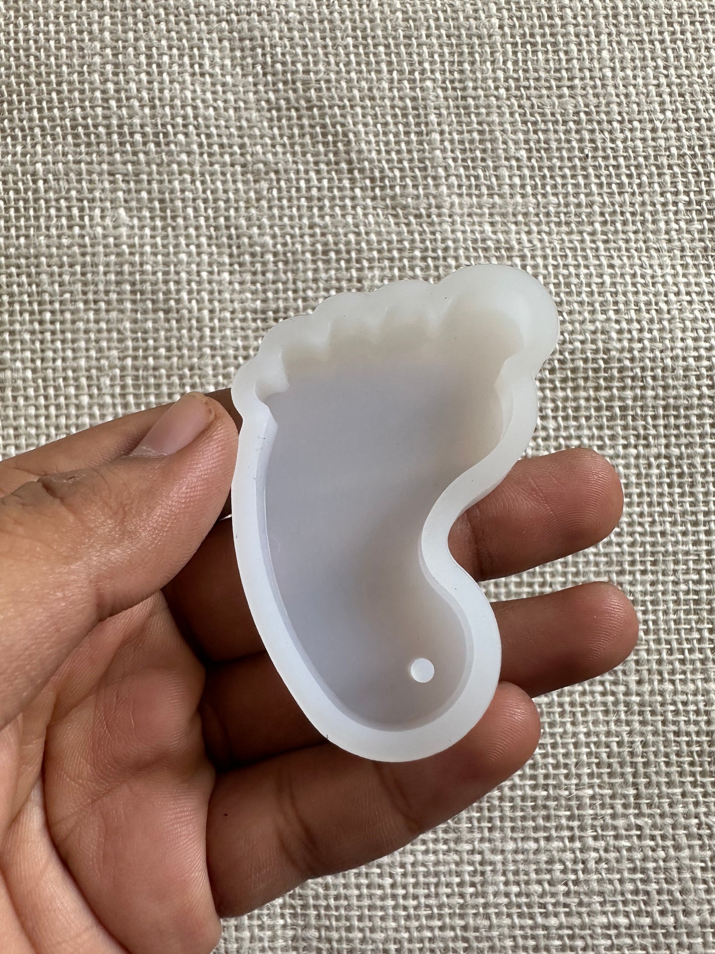 Foot Keychain Mould