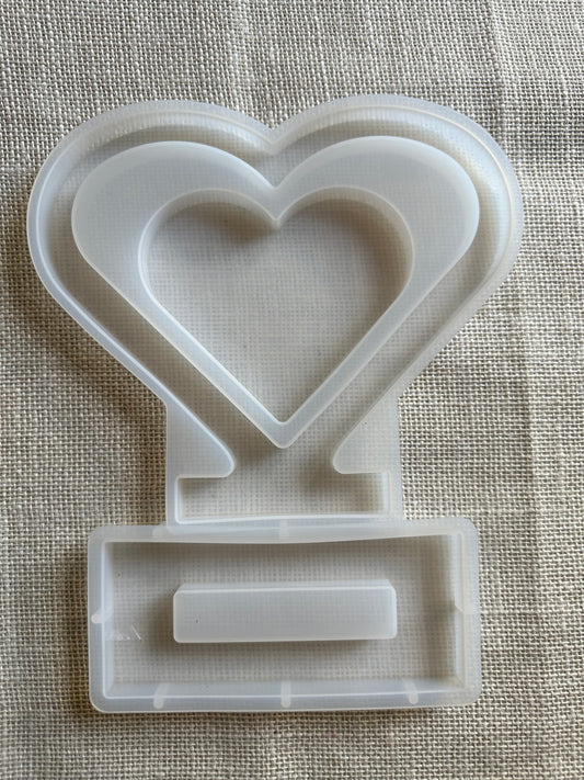 Big & Small Heart with Stand Mould