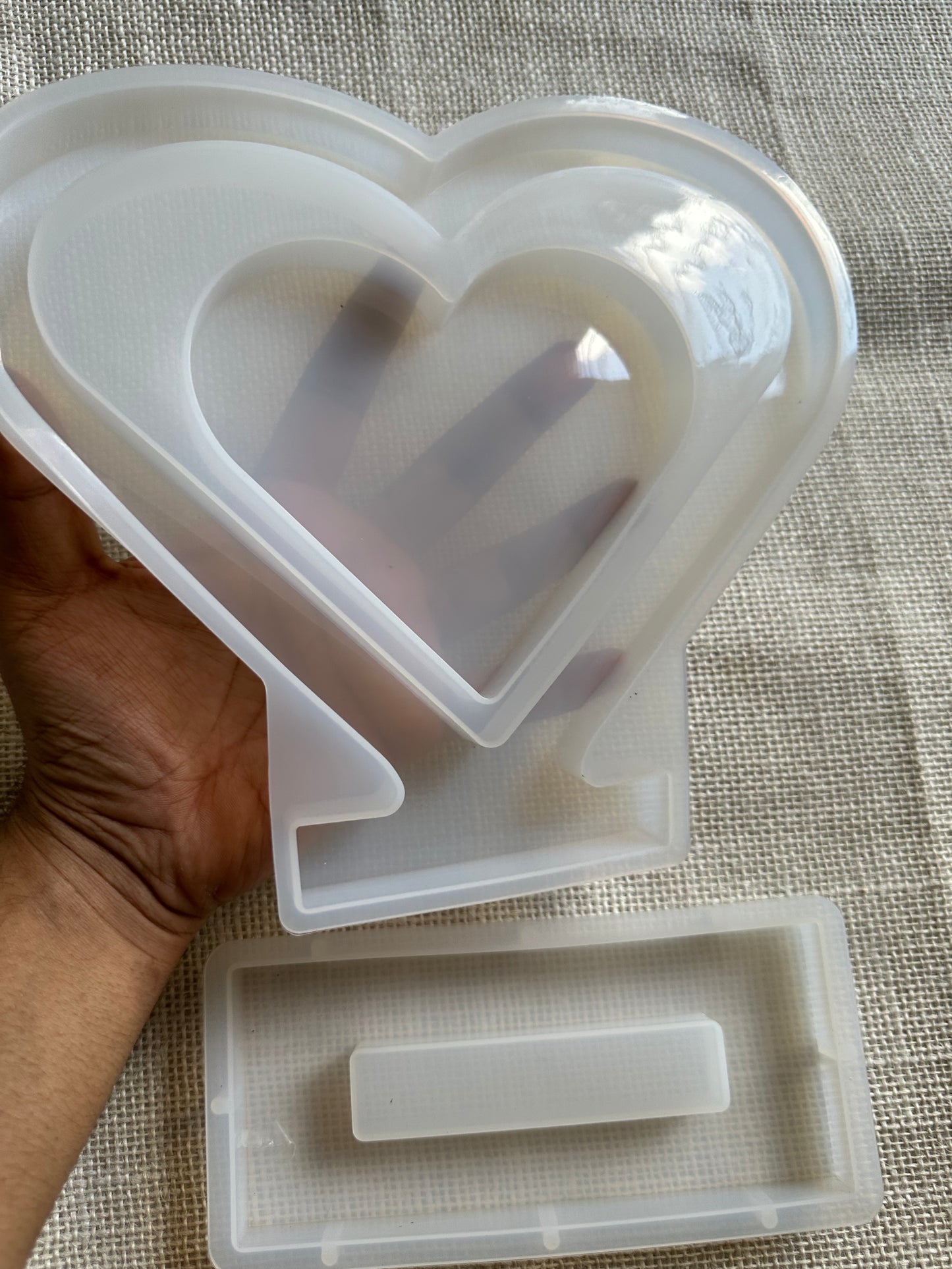 Big & Small Heart with Stand Mould