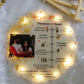 Qubix 3D Our Love Story Resin Frame - White