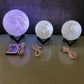 Qubix 3D Wireless 3D Moon lamp with photo and message