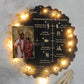 Qubix 3D Resin Frame with Embossed 3D Gold Metallic Letters