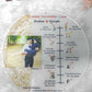 Qubix 3D Our Love Story Resin Frame - White